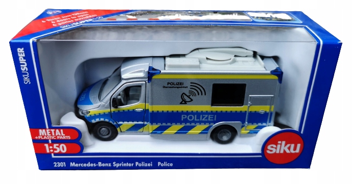 

Siku Super 2301 Mercedes-Benz Sprinter Policja