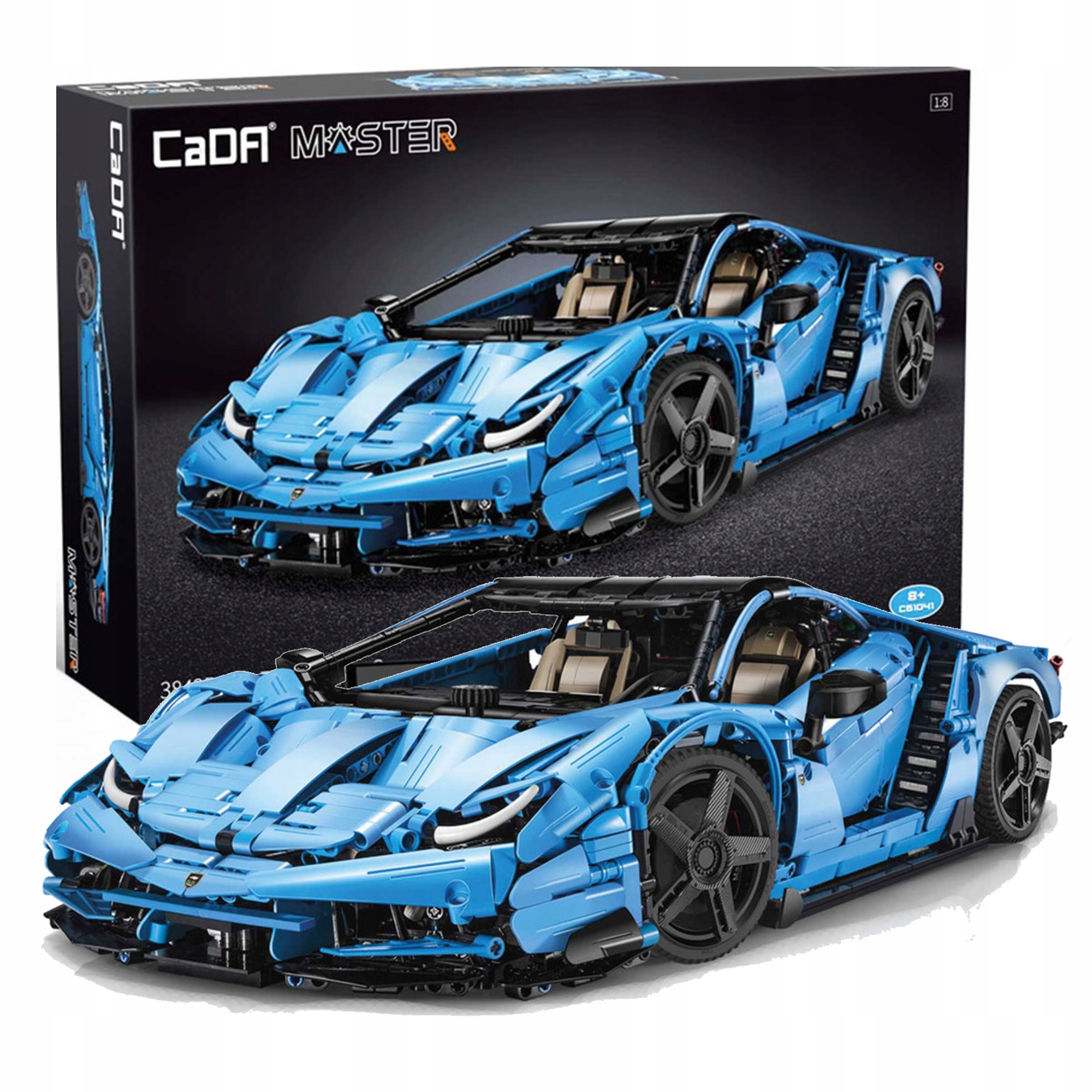 

Cada Klocki Samochód Auto Car 770-4 3842 El.