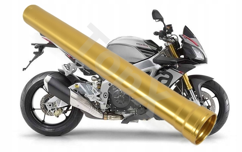 TopX Goleń Trubka laga tlumič Odpružení Aprilia Tuono 1100 V4 15+ 1 Ks