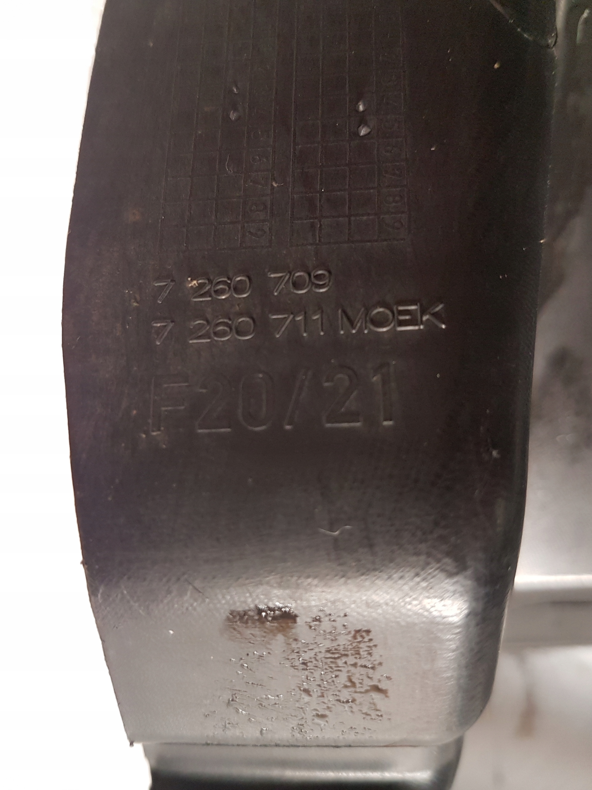 mudguard left front BMW F20 F21 7260709