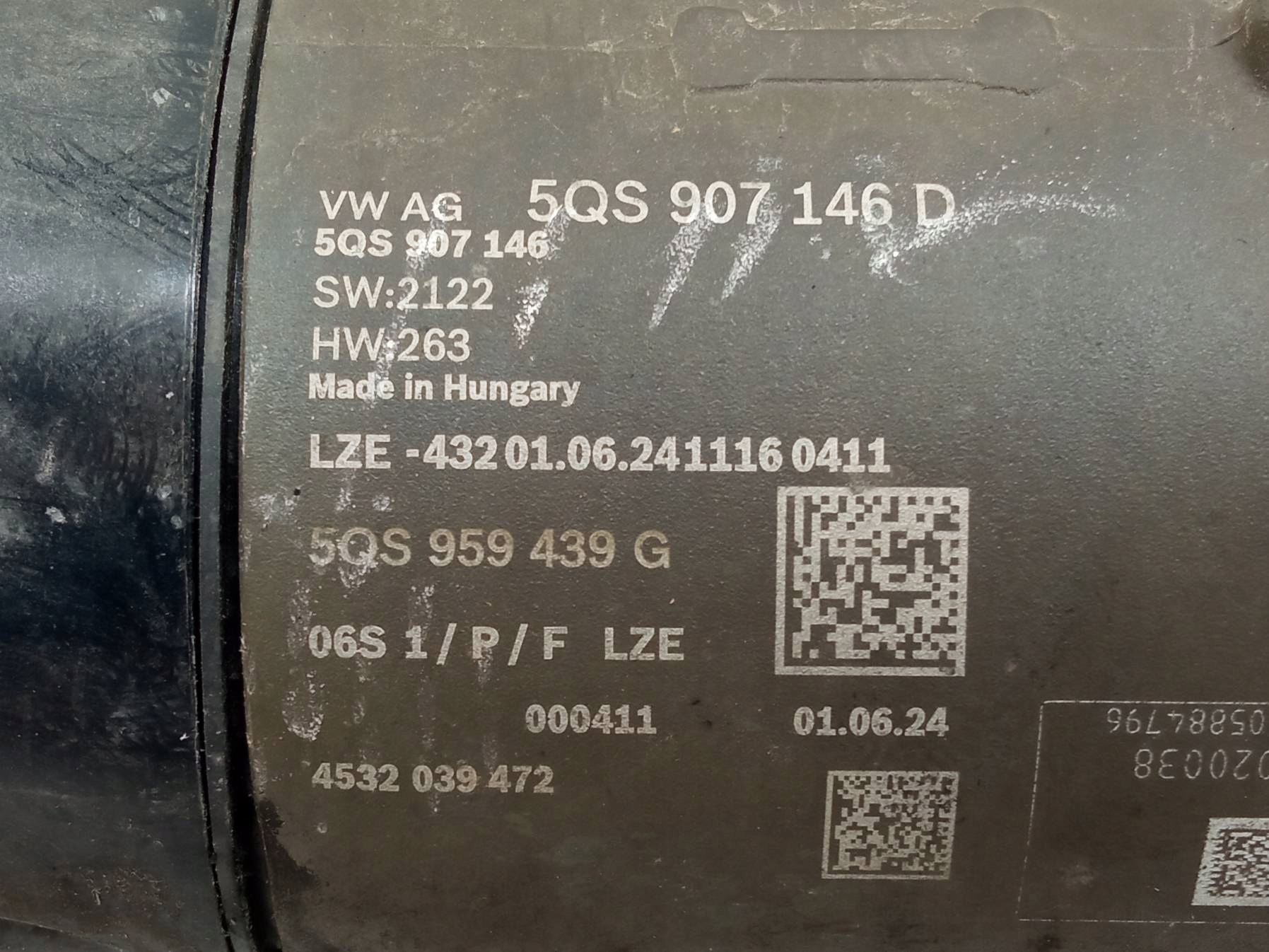 control mini motor 5QS907146D Skoda Superb IV (2023-)