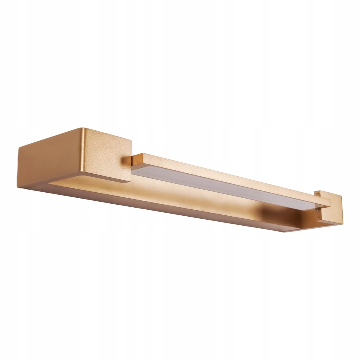 Led nástenné svietidlo zlaté nastaviteľné podlhovasté 45 cm 3000K IP44 Maxlight