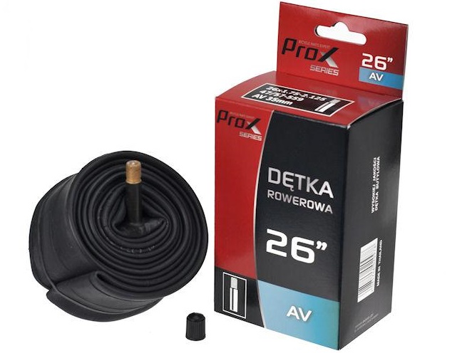 

Dętka Prox 26x1,75-2,125 Av Sv Samochodowy 35 MM
