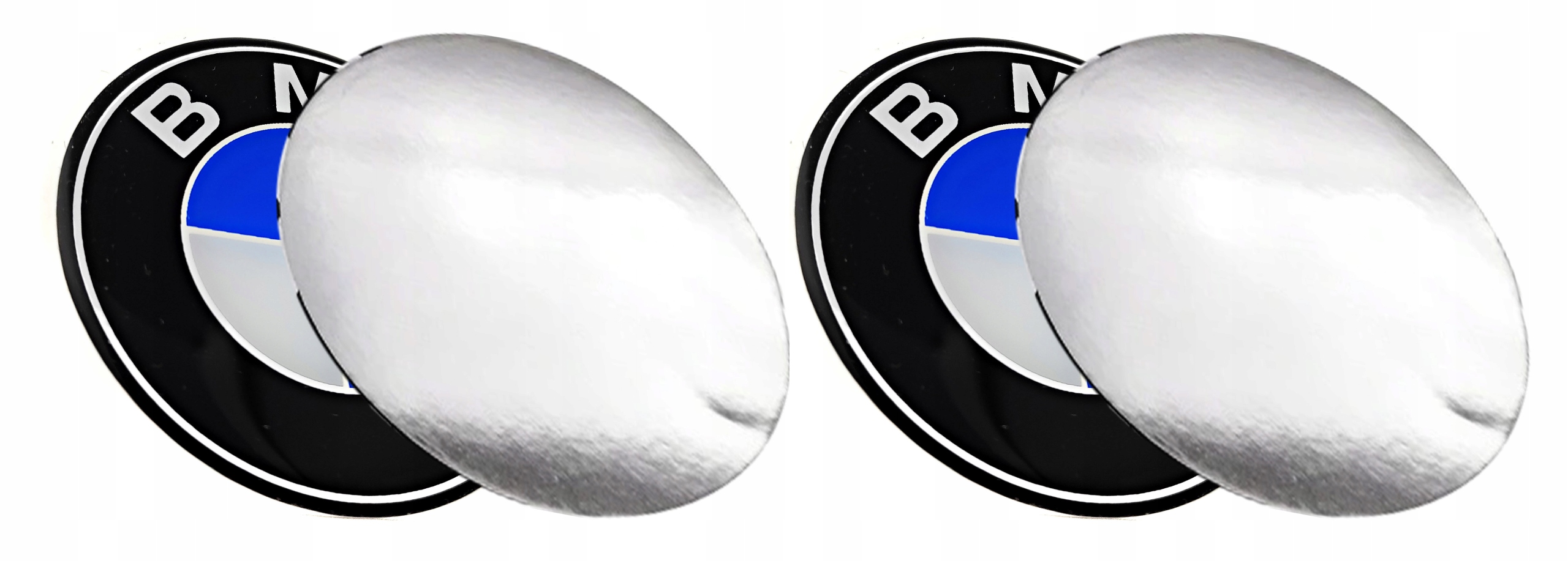 

Zamienniki emblematy silikonowe 50mm do Bmw 5cm