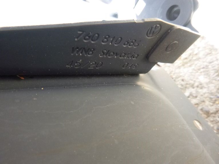 VW TOUAREG III 3 760 threshold right pillar new ORG