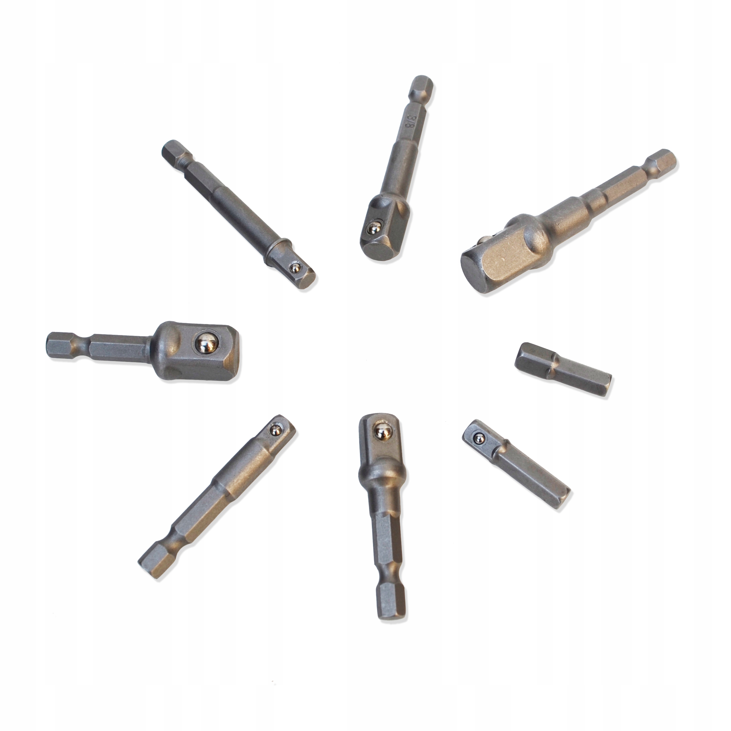 Zestaw bitów Falon-Tech FT-015040 8 elementów Typ grotu HEX