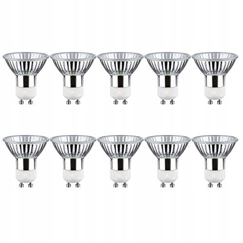 

10x Żarówka halogenowa halogen GU10 230V 50W Jdr