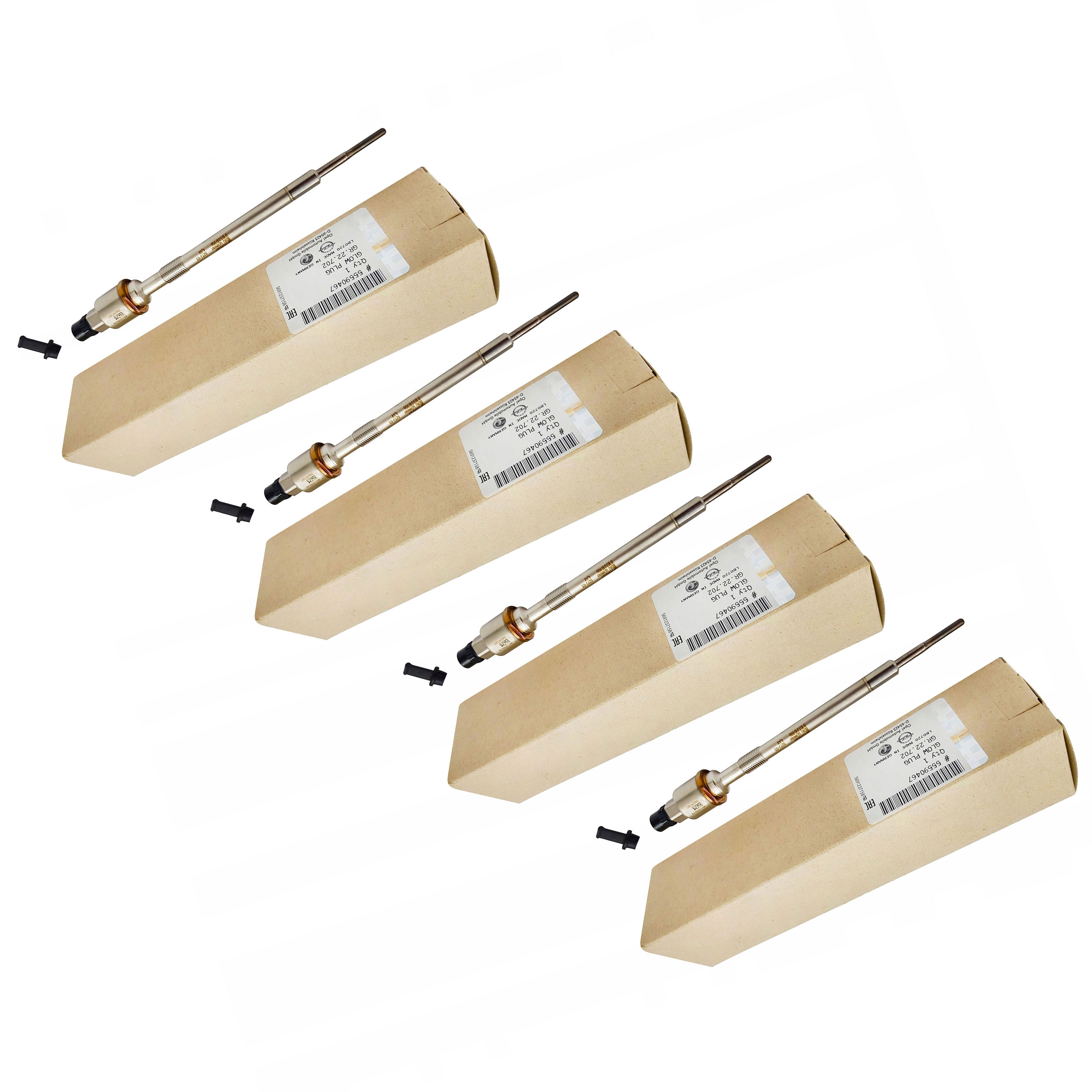 4x žhavicí svíčka Opel Astra J Insignia A Zafira Cascada