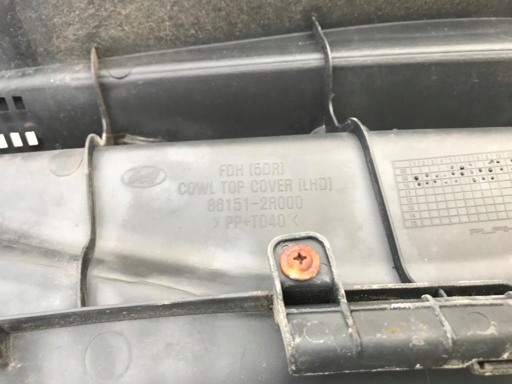 Hyundai I30 CW torpedo