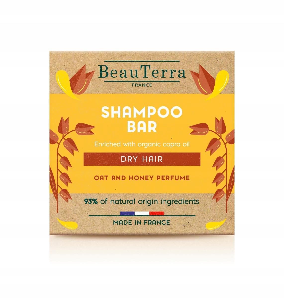 Beauterra Tuhý Šampon Pro Suché A Poškozené Vlasy 75 G