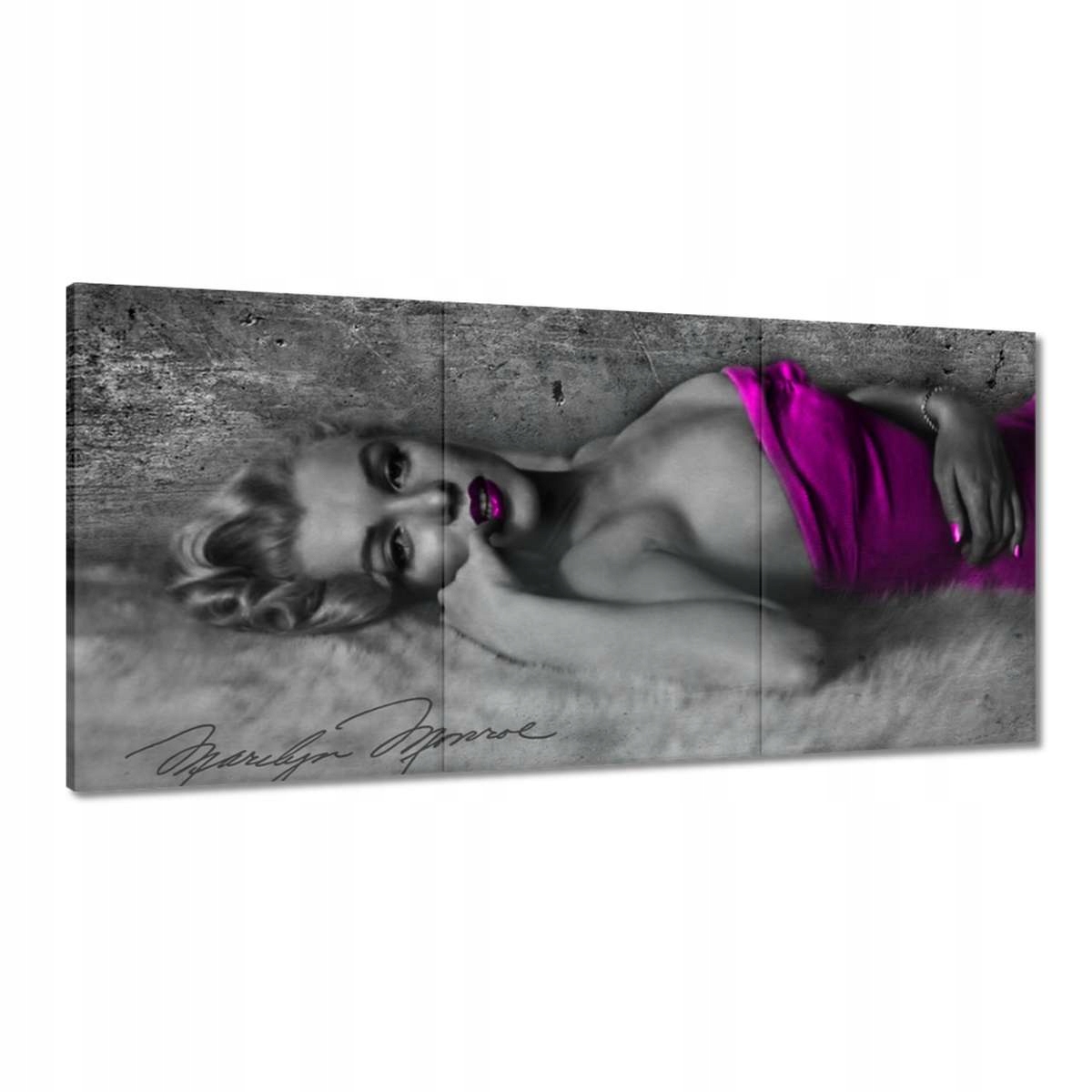 Obrazy 180x90 Ružová Marilyn Monroe