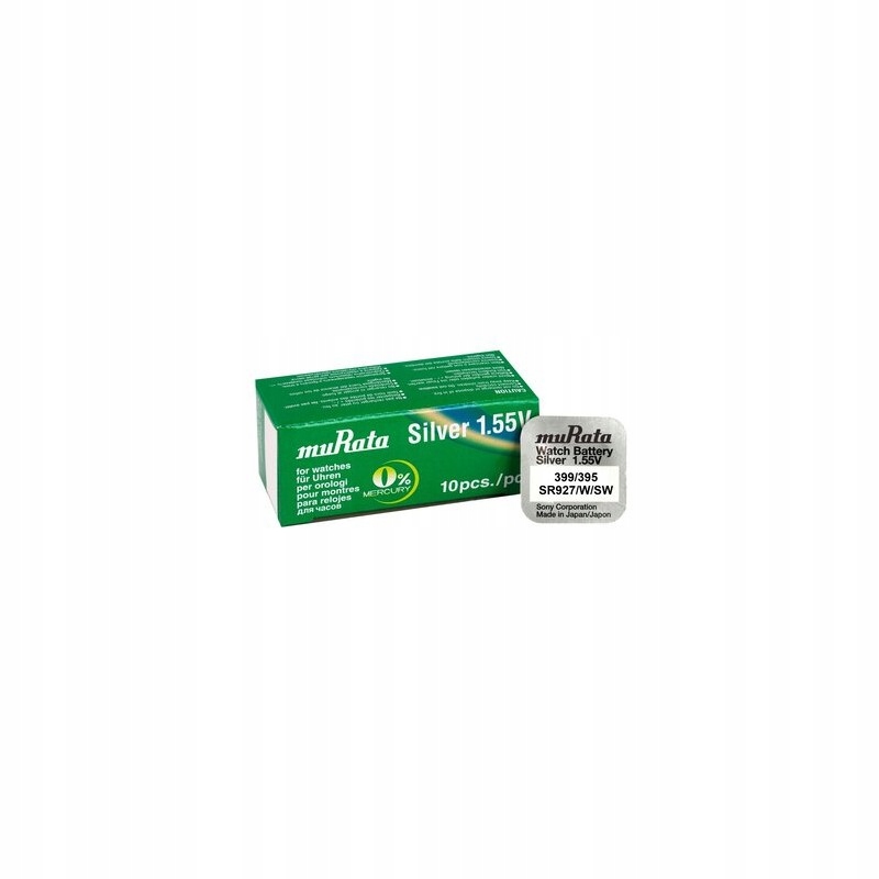 

1x bateria srebrowa muRata Sr 927 Sw V395 SR57 399