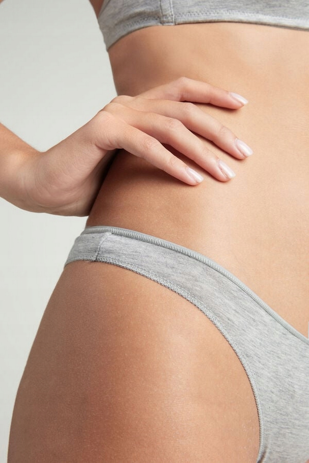 5x STRINGI BEZSZWOWE BAWEŁNIANE MAJTKI S/M Wzór dominujący bez wzoru