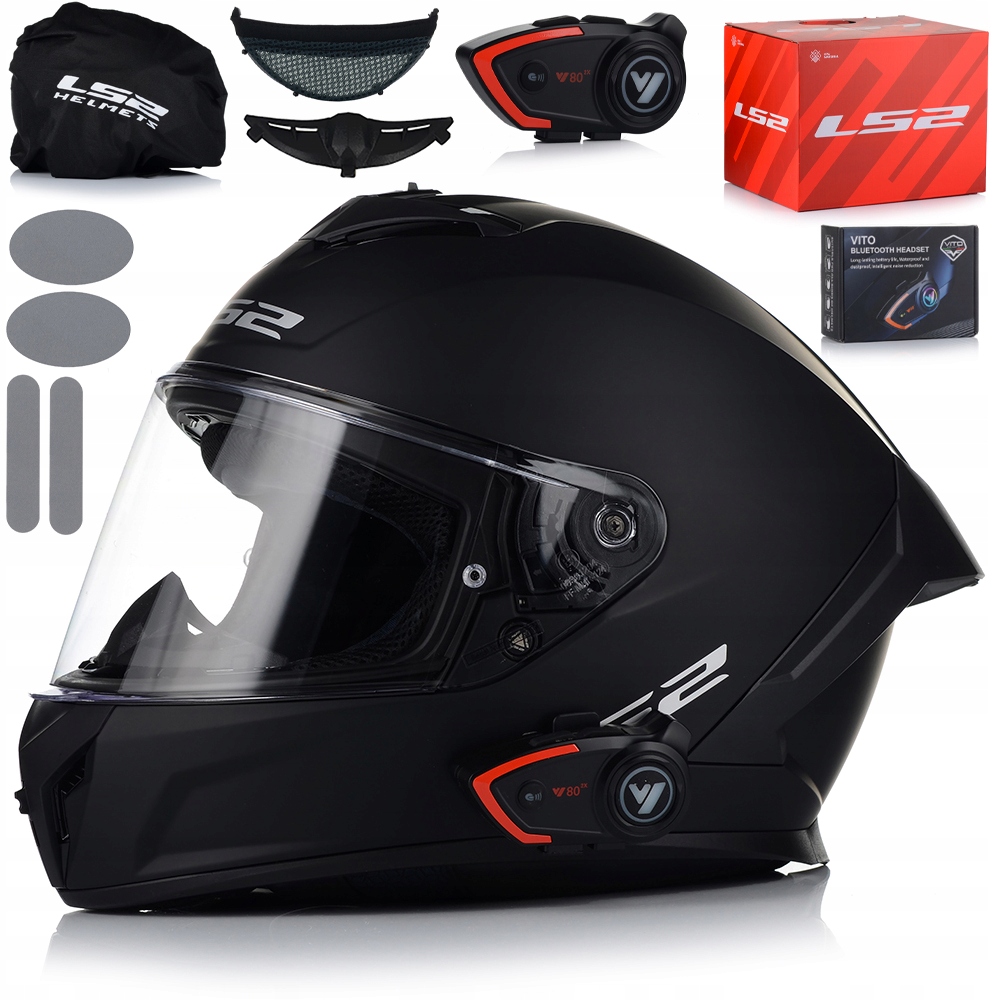 Motocyklová Prilba LS2 FF820 Rapid III Systém Pinlock Ecer 22.06 Interkom