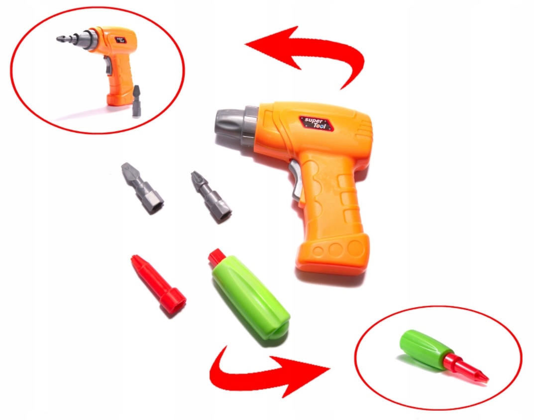 WKRĘTARKA ZABAWKA WALIZKA ZESTAW KREATYWNY ŚRUBKI Marka inna