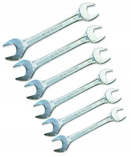 Klucze Płaskie 6-17 mm Ws 6 sztuk 310060