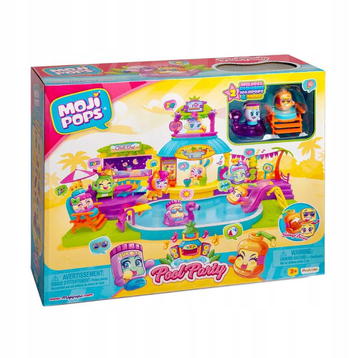 

Mojipops Playset Pool Party