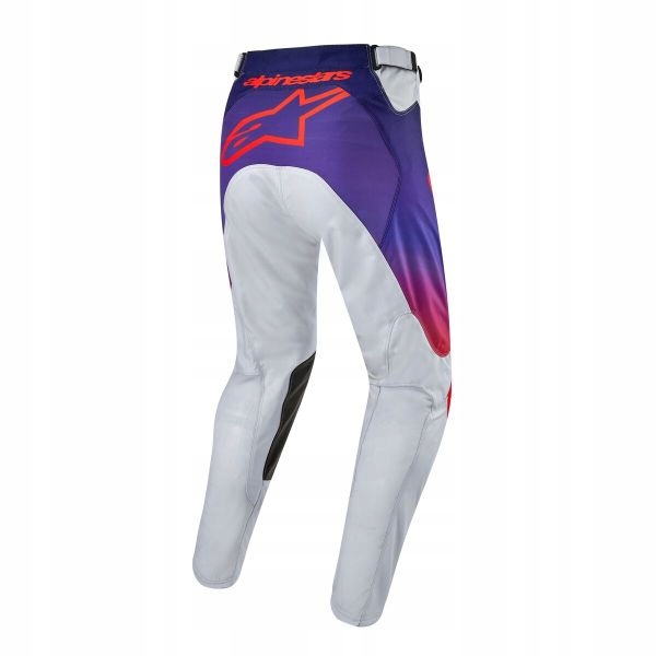 SPODNIE MOTOCYKLOWE ALPINESTARS MX RACER GREY/BLUE/ORANGE 40 CROSS/ENDURO Stan opakowania oryginalne