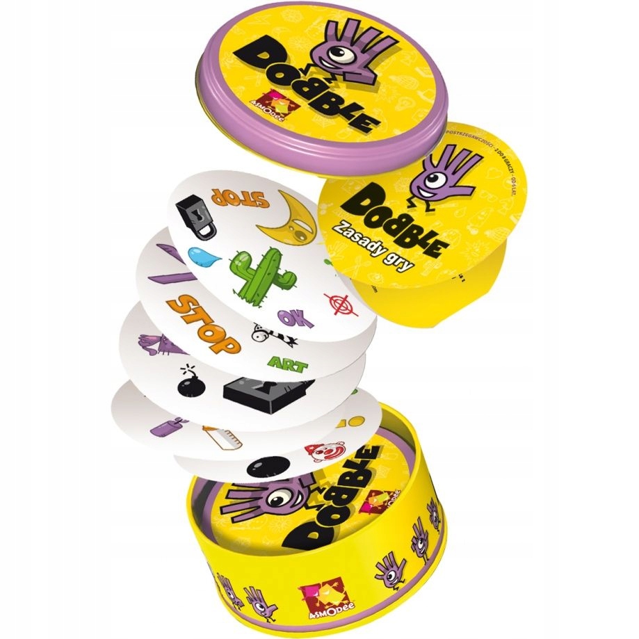 GRA RODZINNA DOBBLE TOWARZYSKA DOBLE REBEL Nazwa Dobble