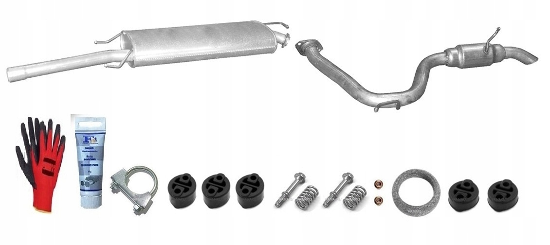 Toyota Rav 4 Mk III 2.0 (2005-2008) Tlumič sada bonus