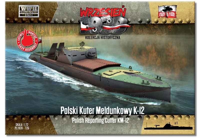 FTF 126 Polski Kuter Meldunkowy K-12 1/72