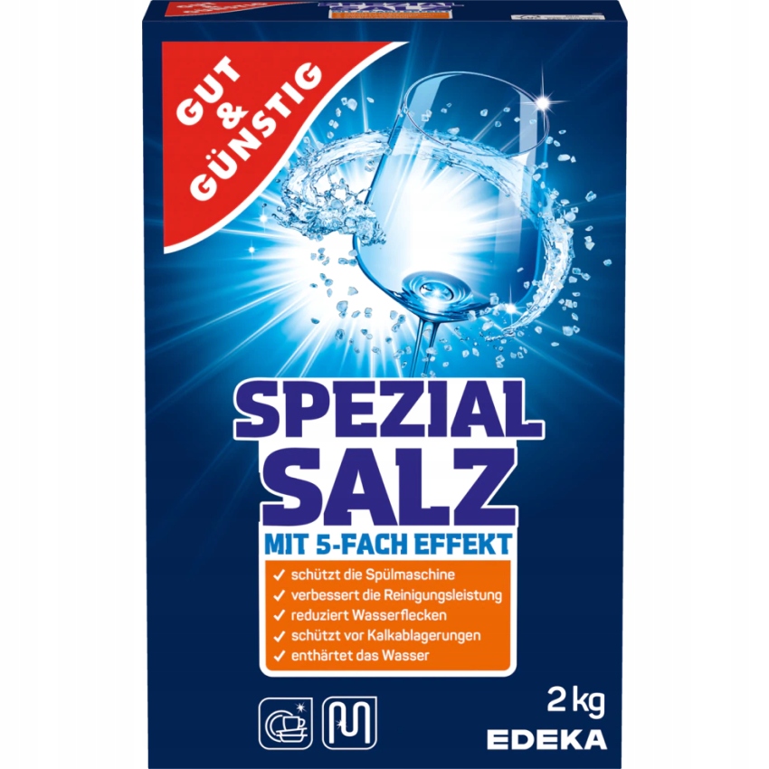

G&g Spezial Salz 2kg Sól do Zmywarki De