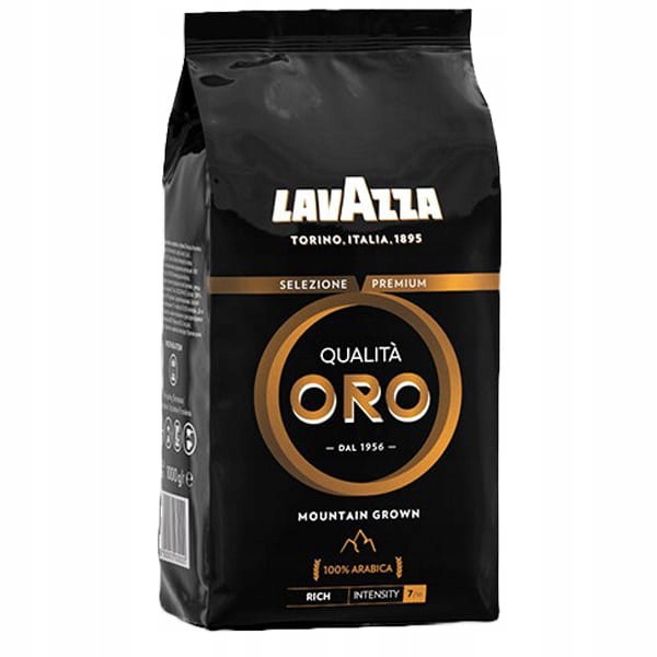 Levně Lavazza Qualità Oro Mountain Grown Káva Zrnková 1000 g