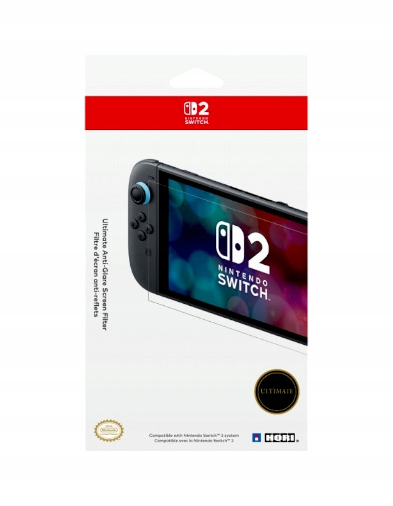 Hori Folia Ochronna Na Ekran Konsoli Nintendo Switch 2 Filtr Antyodblaskowy
