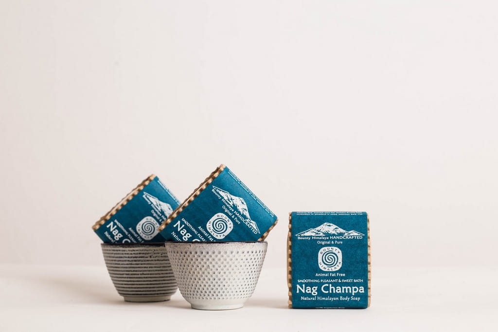 

Naturalne mydło himalajskie Nag Champa