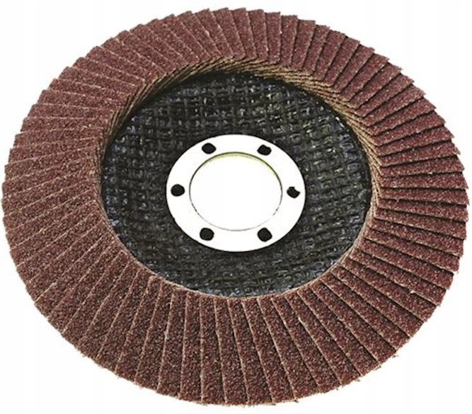 TARCZA LAMELKOWA LISTKOWA SZLIFOWANIA 125 GR 100