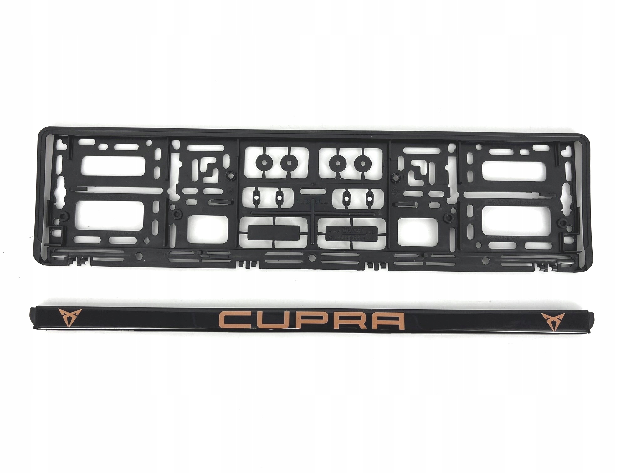 Ramka Żelowa Pod Tablice Rejestracyjną Cupra Miedź 1szt