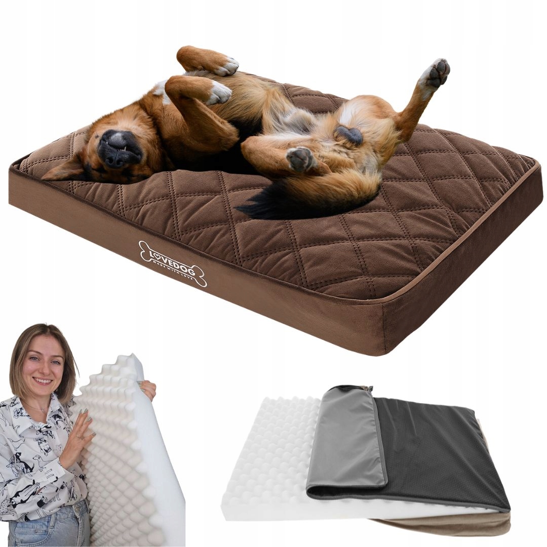 Legowisko Ortopedyczne Materac dla psa Pik XL 100x75 Mata dla dużego psa