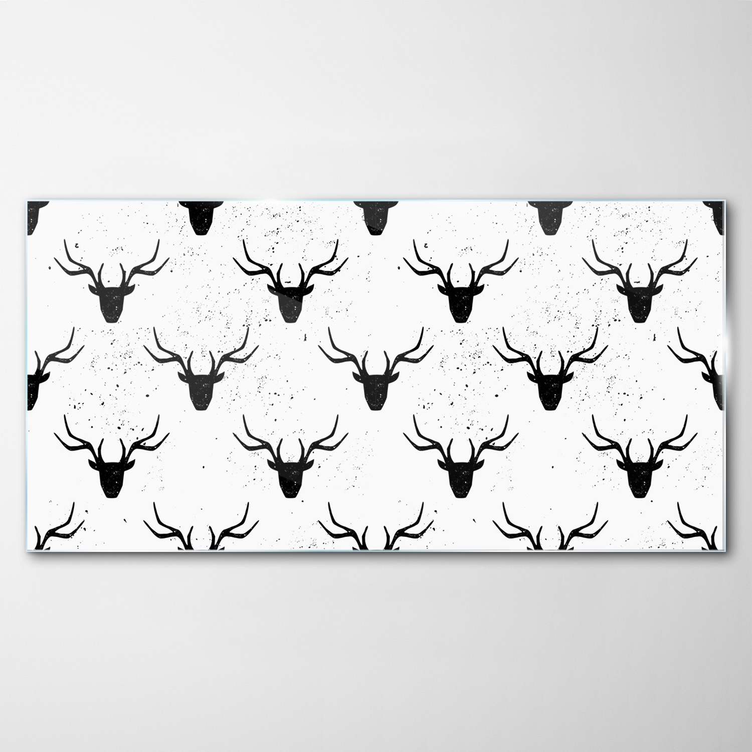 

Obraz na Szkle Dekor Głowa Jelenia Rysunek 140x70