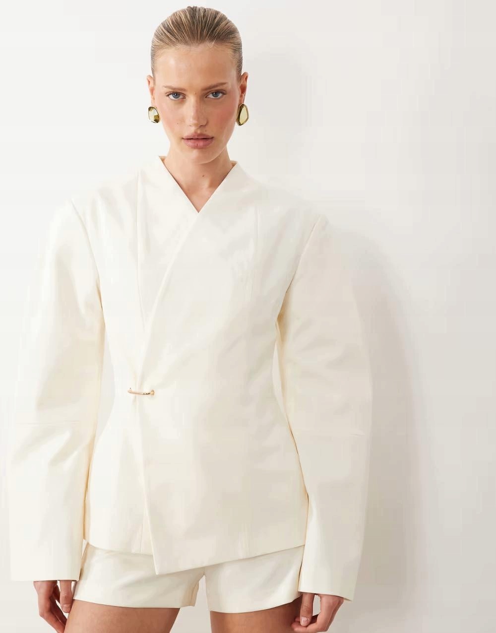 Asos Design Béžová Sako Zdobení B23 XL