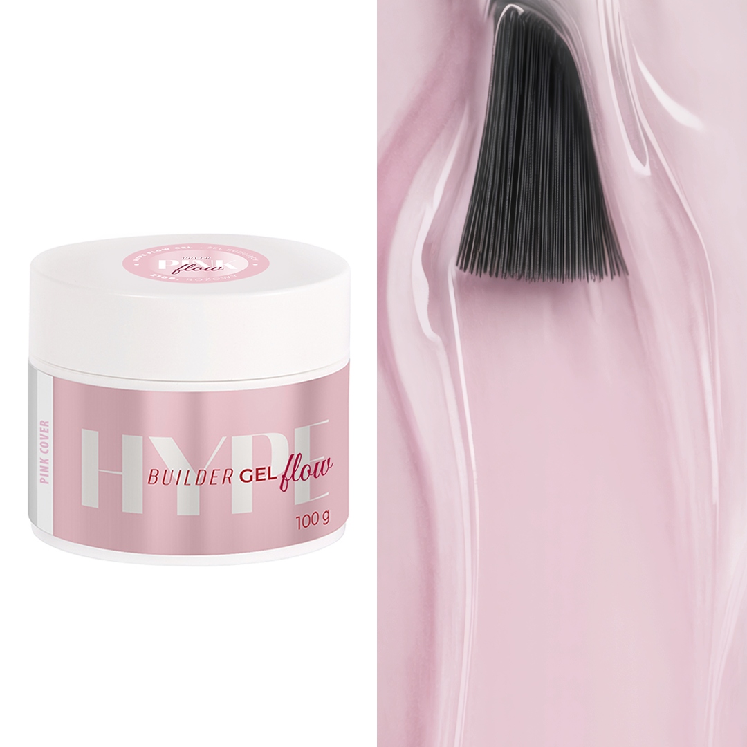 Żel Budujący do paznokci Hype Flow Cover Pink Mistero Milano 100 g 2108/100