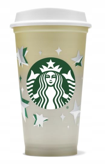 Kubek Starbucks 473 ml Reusable Cup Christmas 2023 Zmienia kolor !