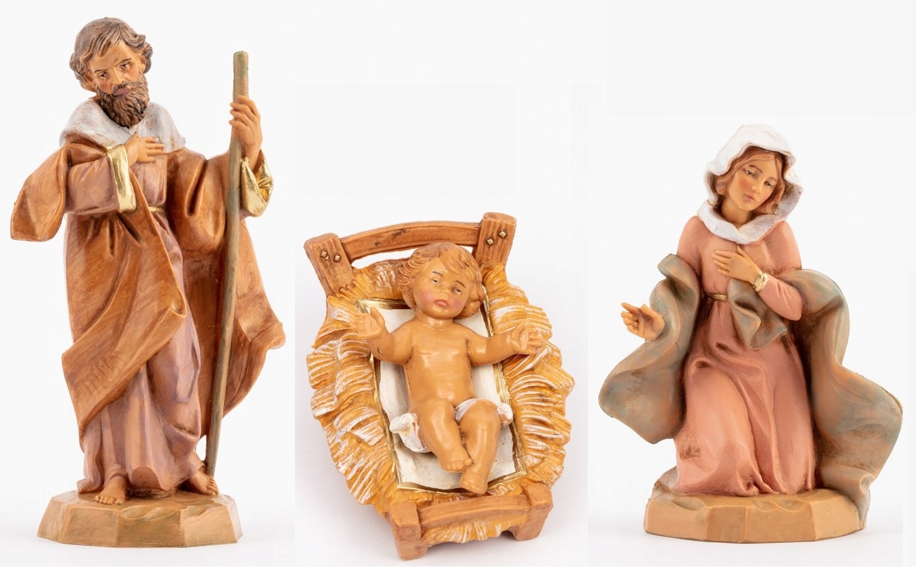 Svätá rodina do betlehemov, pre postavy s výškou 12 cm Figúrky Firmy Fontanini