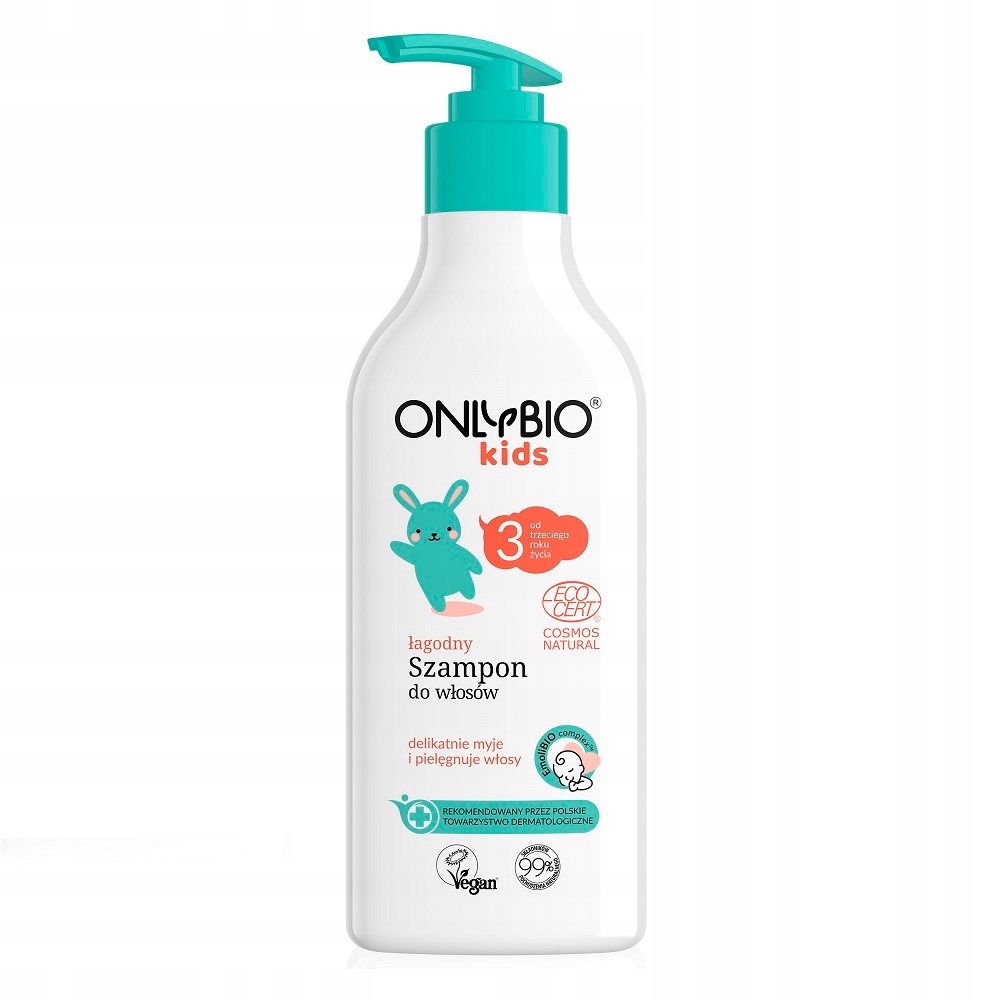 

Onlybio szampon do włosów od 3 roku życia 300ml