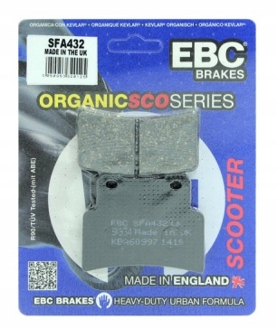 Klocki Hamulcowe Ebc SFA432 Kymco Xciting 400i S 12-20 Przód