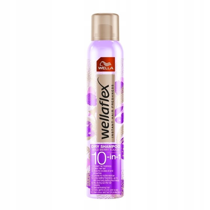 

Wellaflex Suchy Szampon do Włosów Jagoda 180 ml