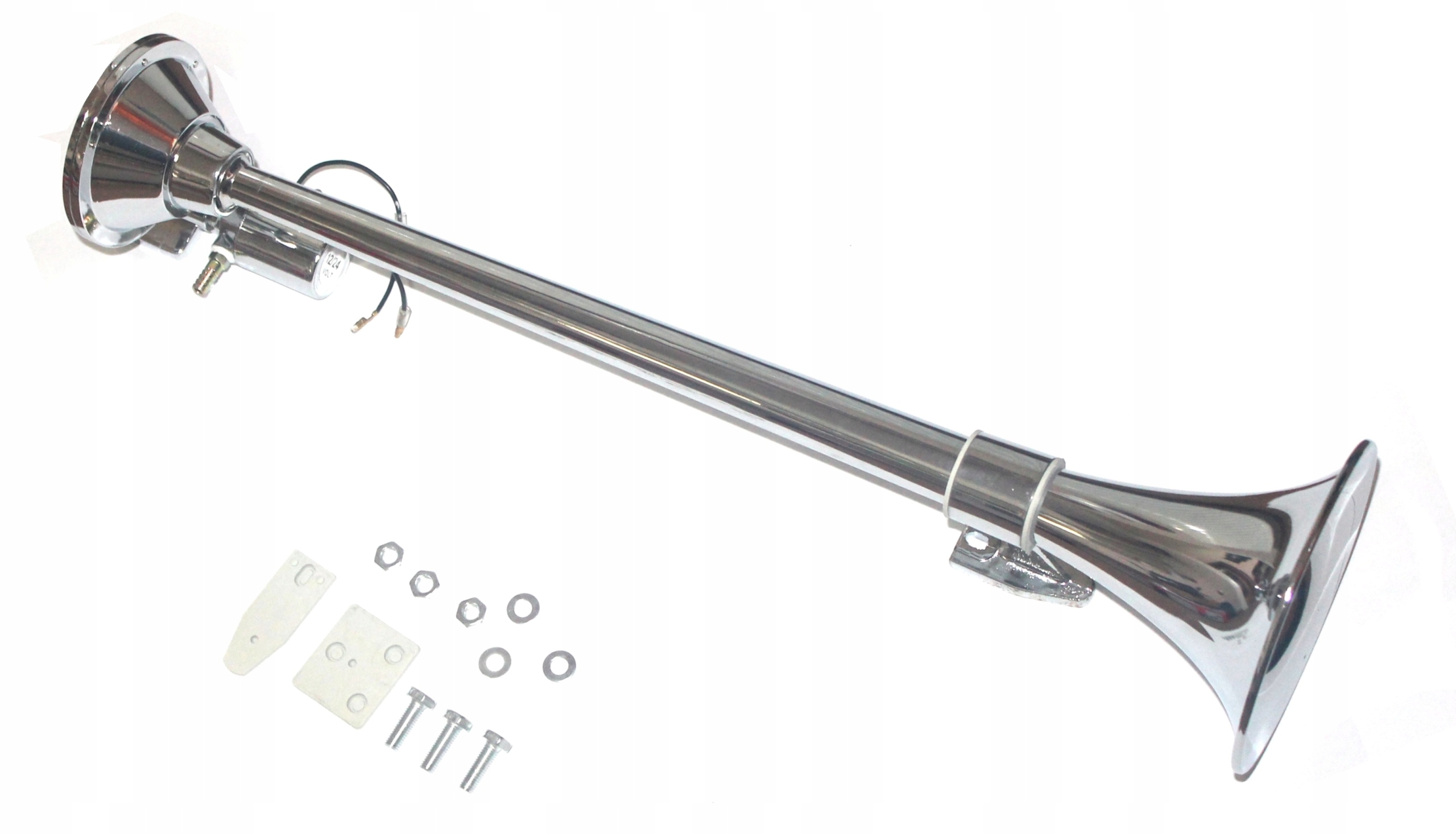 Klakson pneumatyczny FANFARA SYGNAŁ 12/24V 64cm