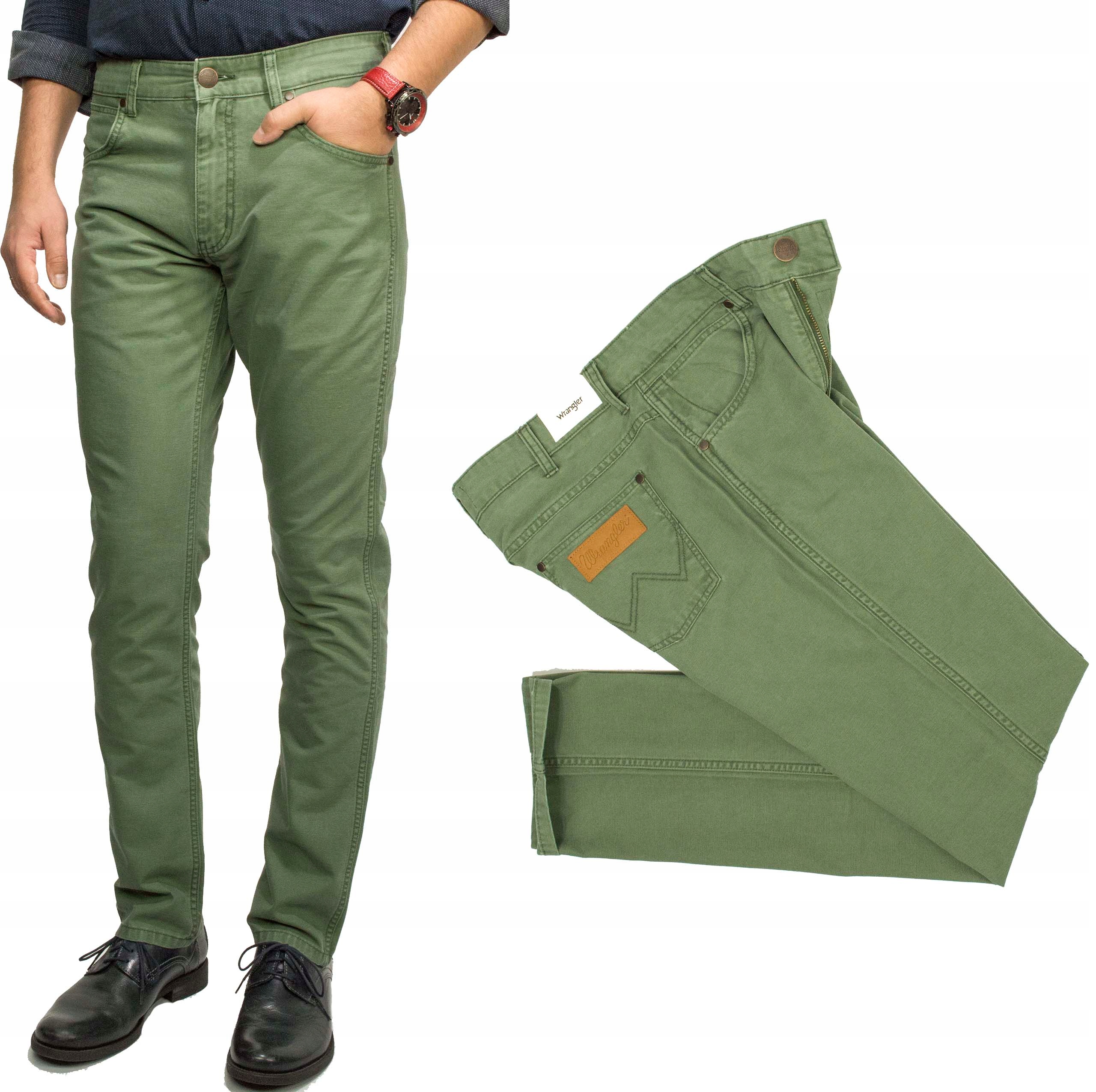 Wrangler Greensboro Thyme pánské kalhoty Regular W34 L34