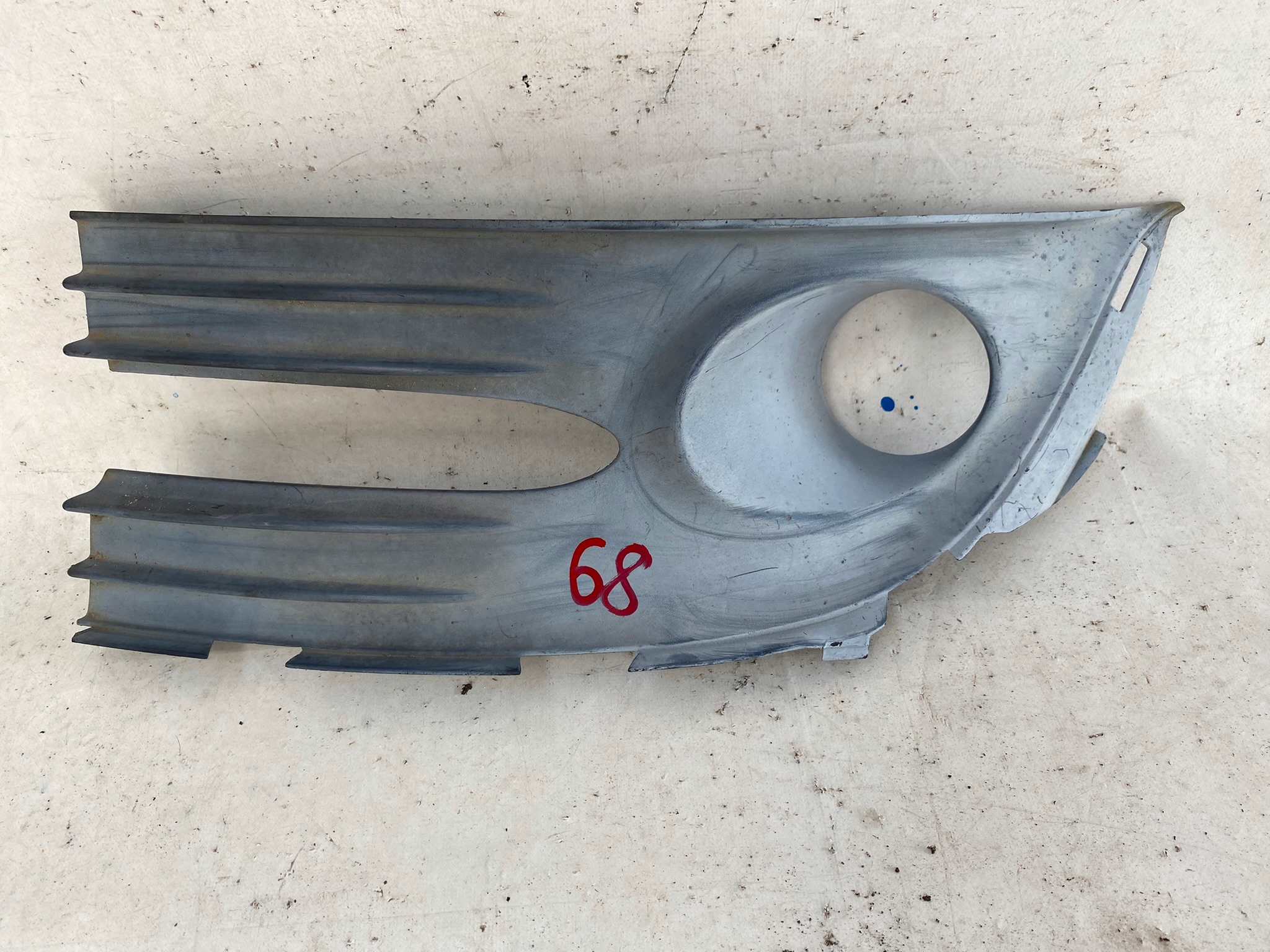 RENAULT GRAND SCENIC III 09- grid of a bumper left front front