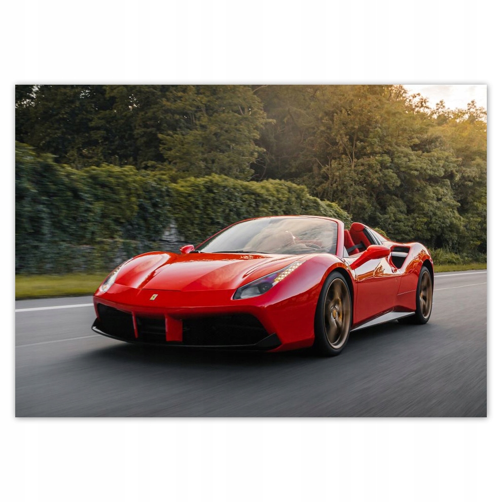 

Fototapety flizelina 208x146 Czerwone Ferrari