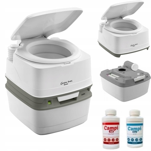 TOALETA TURYSTYCZNA PRZENOŚNA THETFORD XGL WC 21L Mobilne WC Namiot Kemping