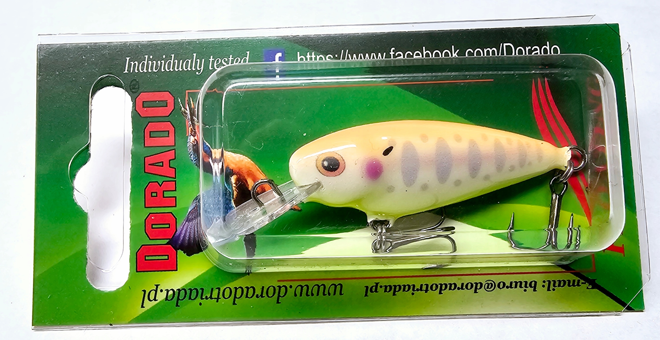 Wobler Dorado K1 Invader 4cm 2,2g pływający Geru