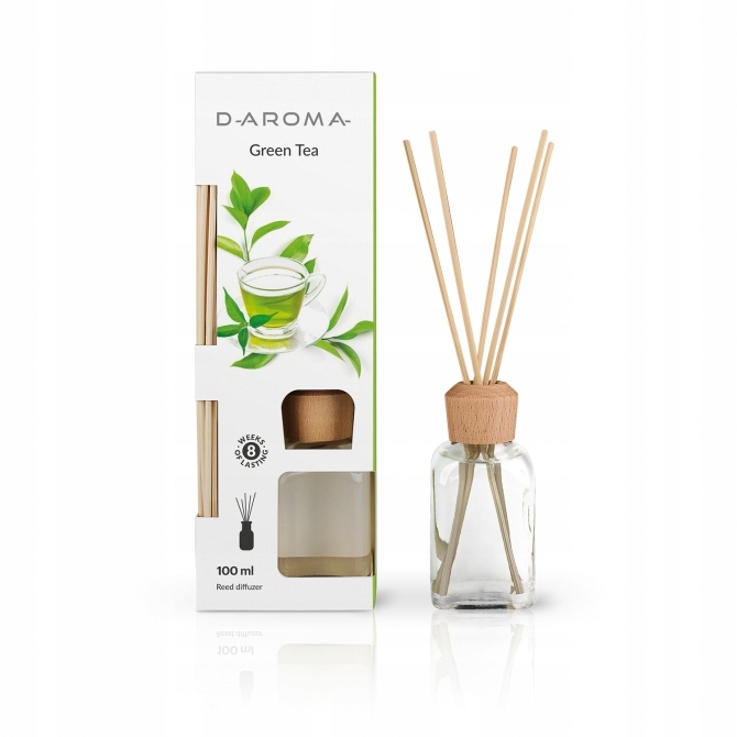 

Dyfuzor Zapachowy Patyczki 100ml Green Tea 1szt