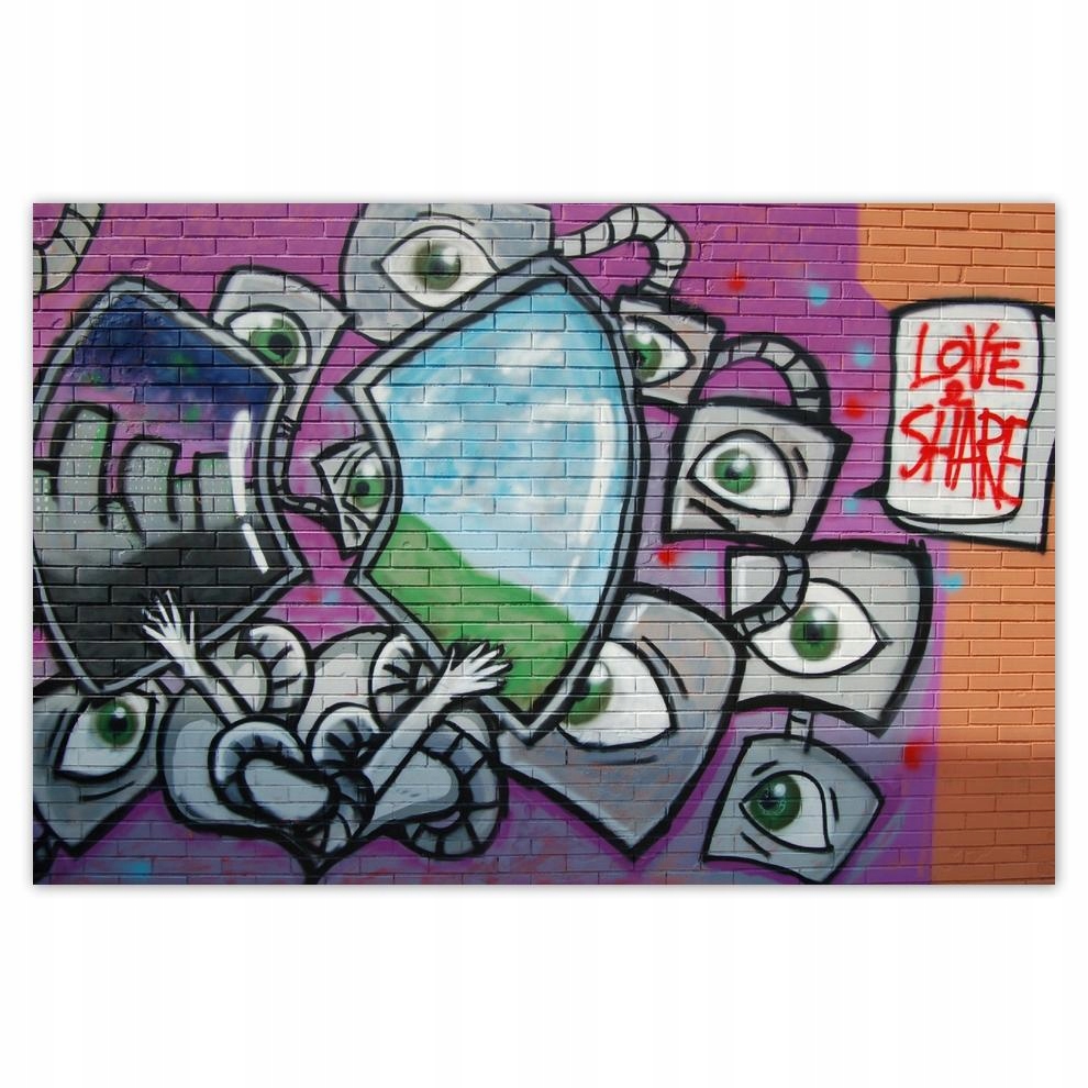 

Plakat 93x62 Graffitti Mural