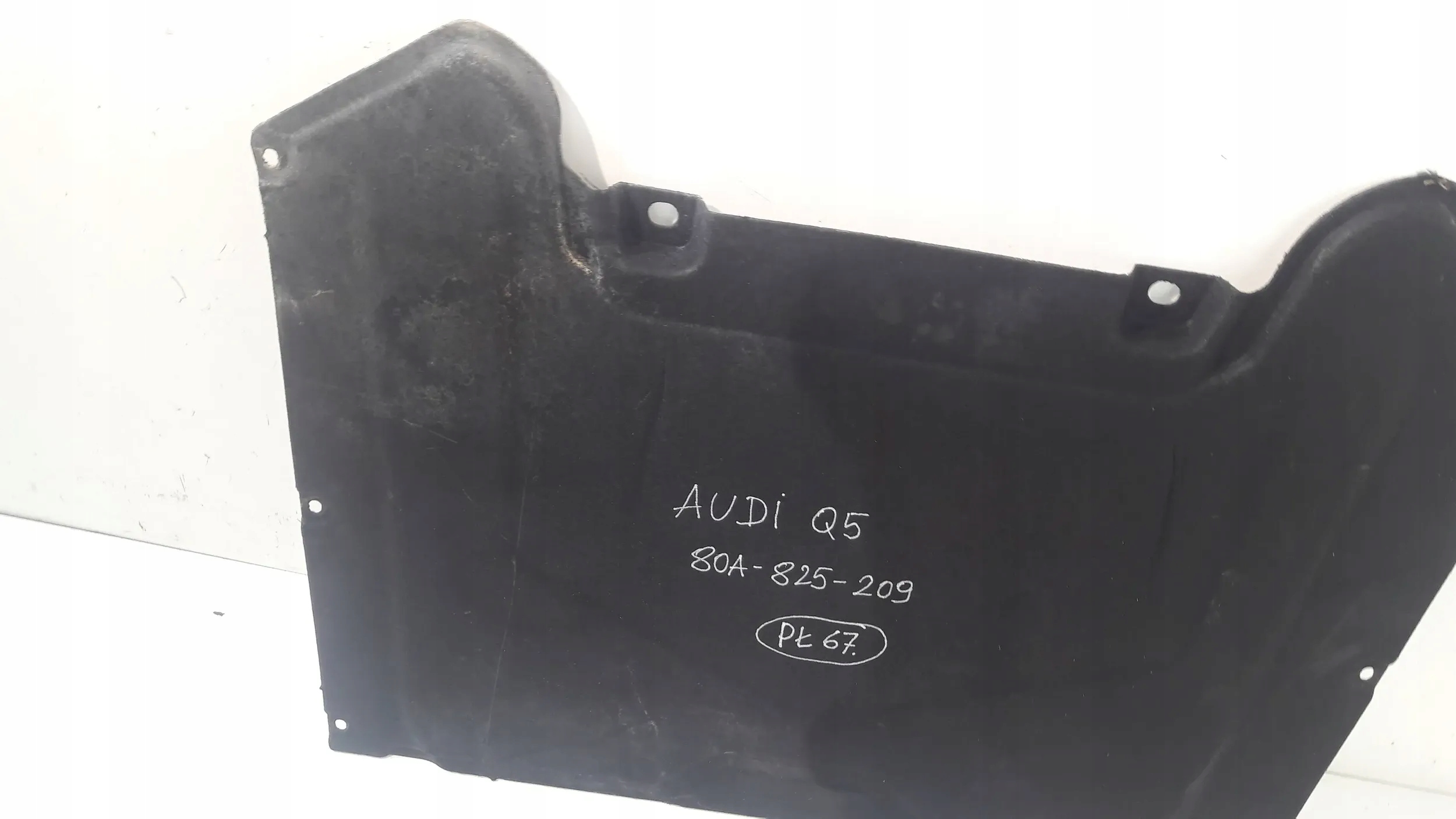 Audi Q5 SQ5 motor cover lower 80A-825-209 (PL67)