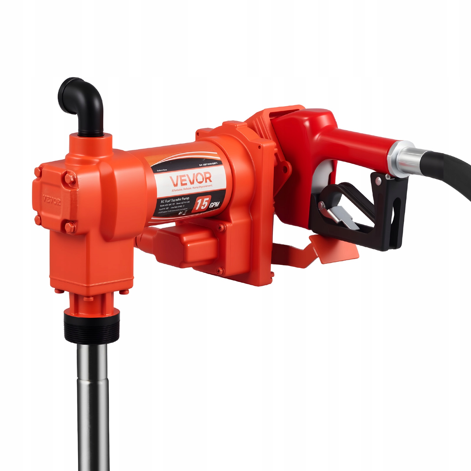 Čerpadlo Na Přelévání Paliva Vevor 230V Ac 15 Gpm 57 L Min Elektrické